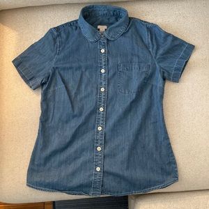 J. Crew denim top